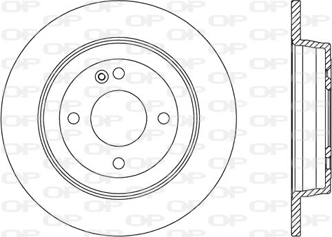 Open Parts BDA2640.10 - Bremžu diski ps1.lv