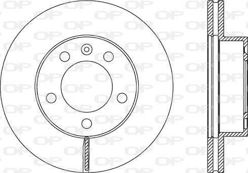 Open Parts BDA2654.20 - Bremžu diski ps1.lv