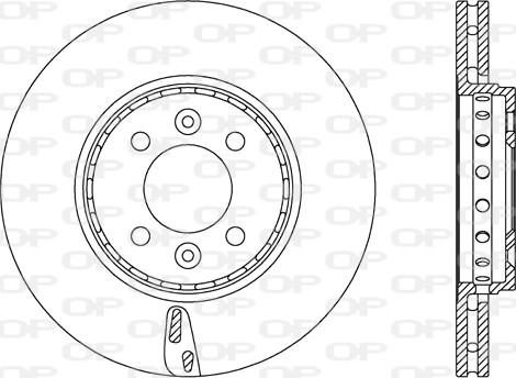 Open Parts BDA2653.20 - Bremžu diski ps1.lv