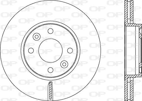 Open Parts BDA2652.20 - Bremžu diski ps1.lv