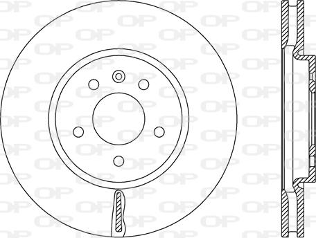 Open Parts BDA2668.20 - Bremžu diski ps1.lv