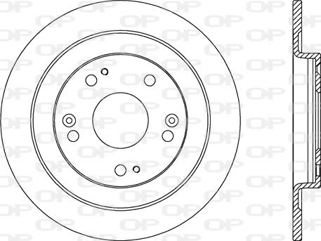 Open Parts BDA2685.10 - Bremžu diski ps1.lv