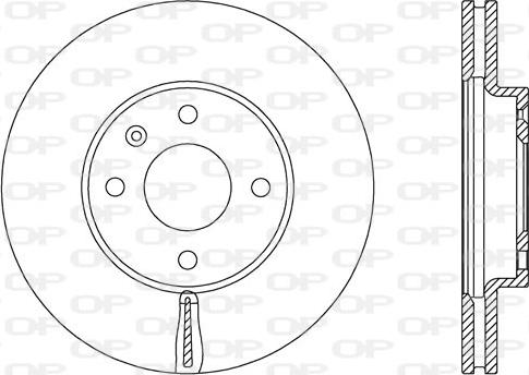 Blue Print ADG043174 - Bremžu diski ps1.lv