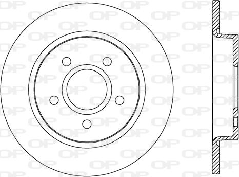 Open Parts BDA2670.10 - Bremžu diski ps1.lv