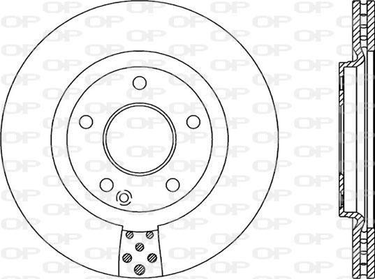 Open Parts BDA2054.20 - Bremžu diski ps1.lv