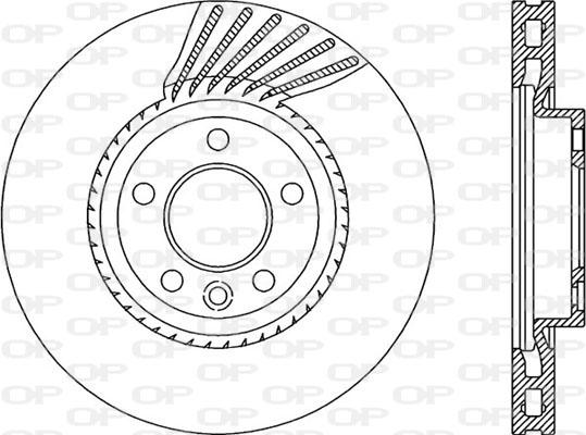 Open Parts BDA2061.20 - Bremžu diski ps1.lv