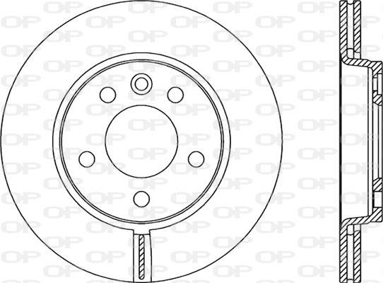 Open Parts BDA2062.20 - Bremžu diski ps1.lv