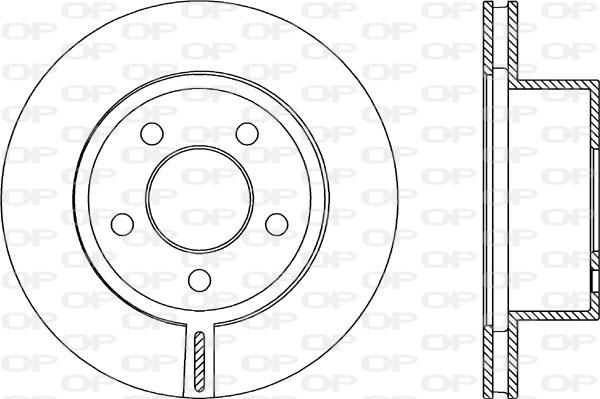 Open Parts BDR2089.20 - Bremžu diski ps1.lv