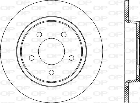 Open Parts BDA2031.10 - Bremžu diski ps1.lv