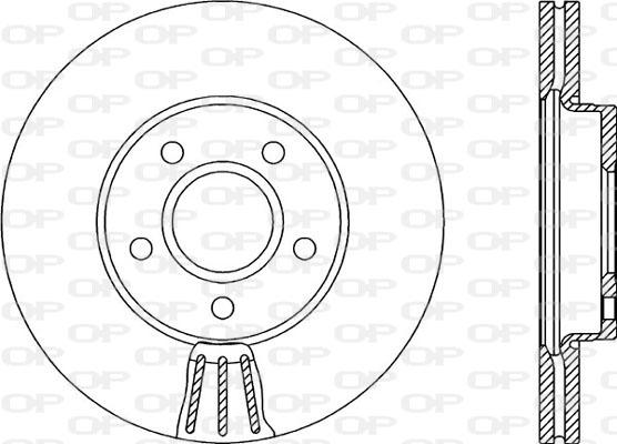 Open Parts BDA2152.20 - Bremžu diski ps1.lv