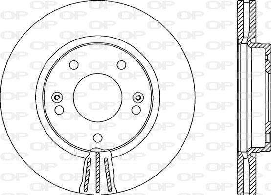 Open Parts BDA2138.20 - Bremžu diski ps1.lv