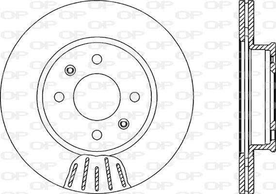 Open Parts BDA2132.20 - Bremžu diski ps1.lv