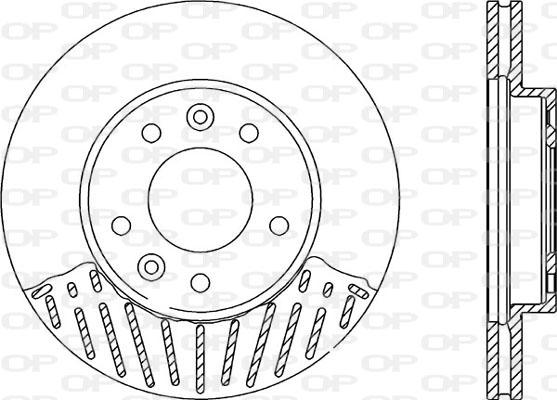 Open Parts BDA2124.20 - Bremžu diski ps1.lv