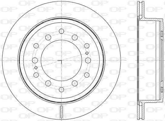 Open Parts BDA2808.20 - Bremžu diski ps1.lv