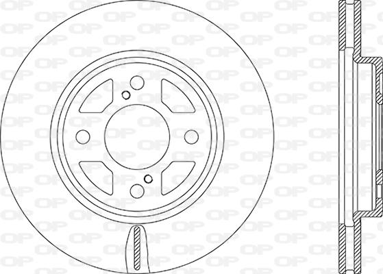 Open Parts BDA2887.20 - Bremžu diski ps1.lv