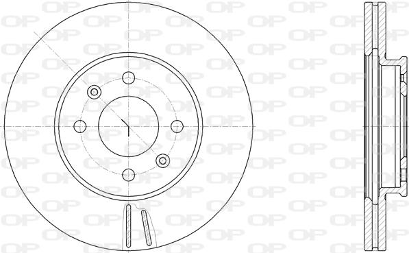 Open Parts BDA2831.20 - Bremžu diski ps1.lv