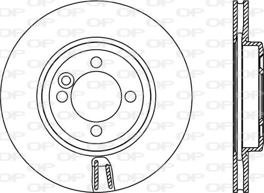 Open Parts BDA2399.20 - Bremžu diski ps1.lv