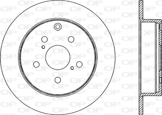 Open Parts BDA2340.10 - Bremžu diski ps1.lv