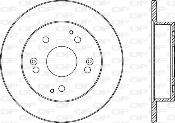 Open Parts BDR2342.10 - Bremžu diski ps1.lv