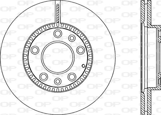 Open Parts BDA2356.20 - Bremžu diski ps1.lv