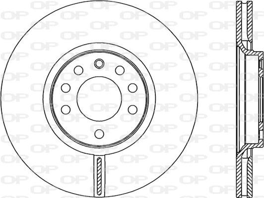 Open Parts BDA2301.20 - Bremžu diski ps1.lv