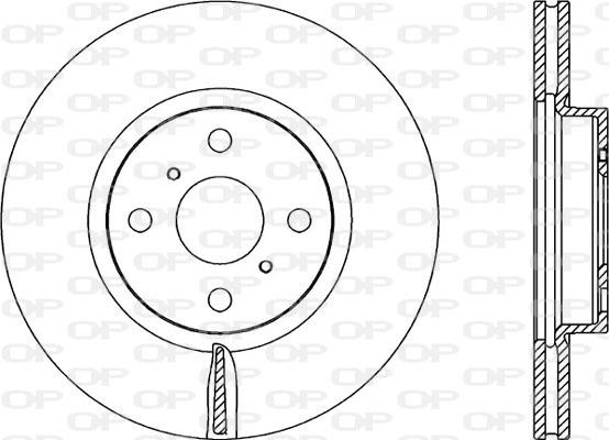 Open Parts BDA2316.20 - Bremžu diski ps1.lv