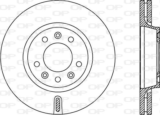 Open Parts BDA2381.20 - Bremžu diski ps1.lv