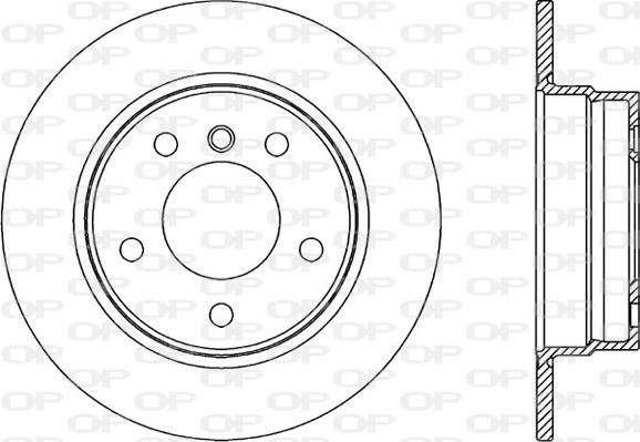 Open Parts BDA2333.10 - Bremžu diski ps1.lv