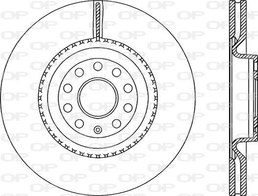 Open Parts BDA2337.20 - Bremžu diski ps1.lv