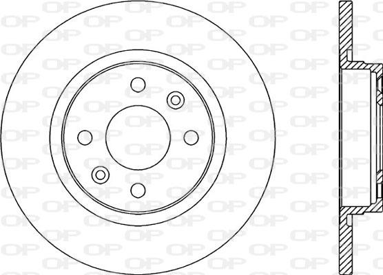 Open Parts BDR2322.10 - Bremžu diski ps1.lv