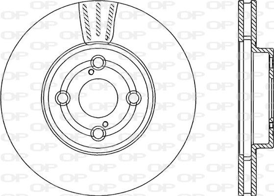 Open Parts BDA2290.20 - Bremžu diski ps1.lv