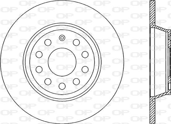 Open Parts BDR2263.10 - Bremžu diski ps1.lv