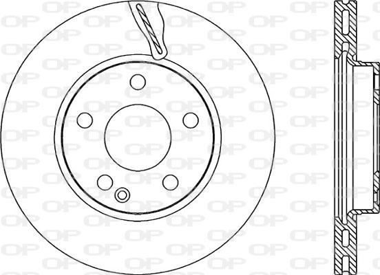 Open Parts BDA2200.20 - Bremžu diski ps1.lv