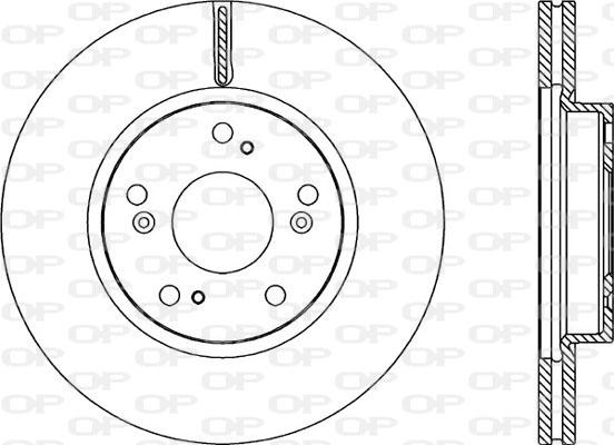 Open Parts BDA2218.20 - Bremžu diski ps1.lv