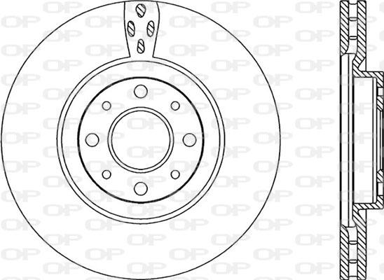 Open Parts BDA2217.20 - Bremžu diski ps1.lv