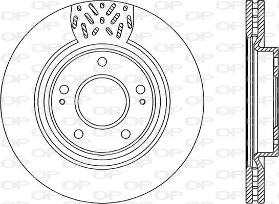 Open Parts BDA2281.20 - Bremžu diski ps1.lv