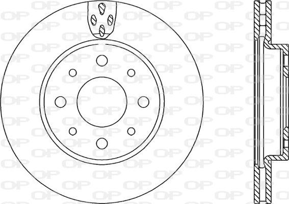 Open Parts BDA2234.20 - Bremžu diski ps1.lv