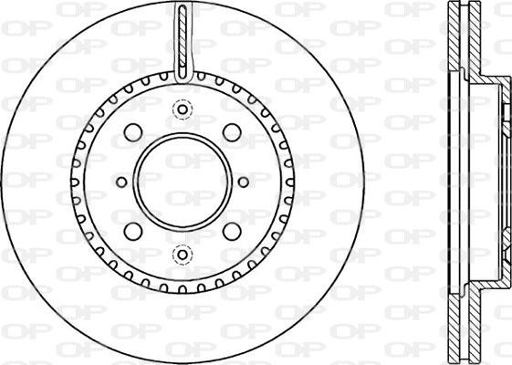 Open Parts BDA2233.20 - Bremžu diski ps1.lv