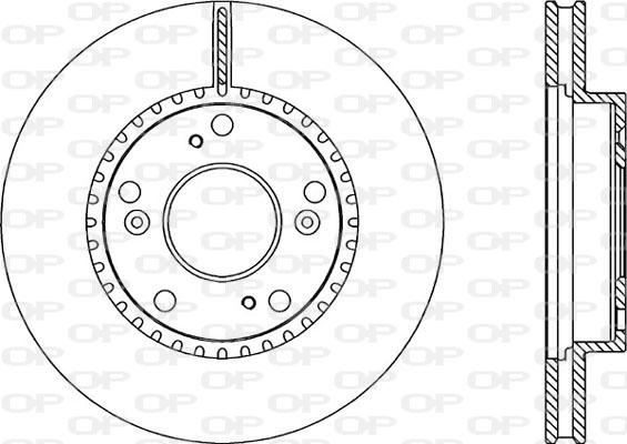 Kavo Parts BR-2271 - Bremžu diski ps1.lv