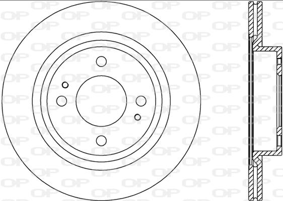 Open Parts BDA2795.20 - Bremžu diski ps1.lv