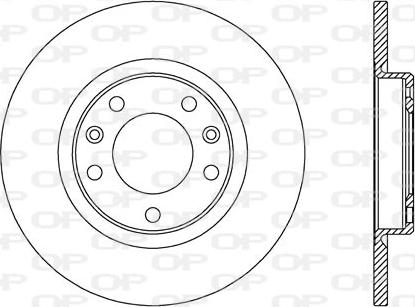 Open Parts BDA2743.10 - Bremžu diski ps1.lv