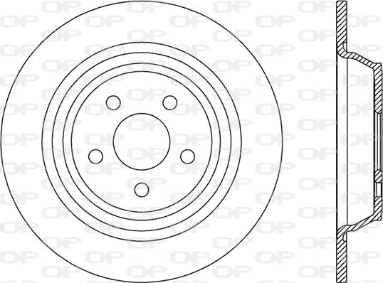 Open Parts BDA2789.10 - Bremžu diski ps1.lv