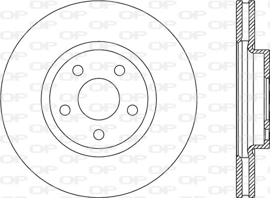 Open Parts BDA2788.20 - Bremžu diski ps1.lv