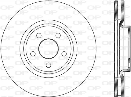 Open Parts BDA2787.20 - Bremžu diski ps1.lv