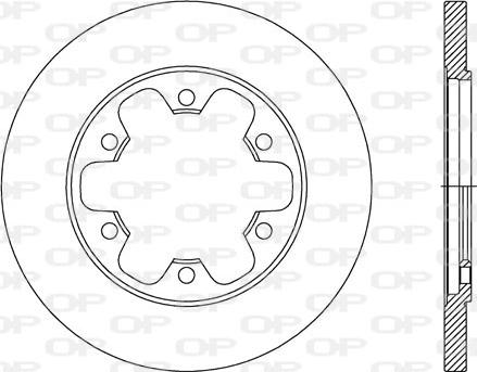 Open Parts BDA2732.10 - Bremžu diski ps1.lv