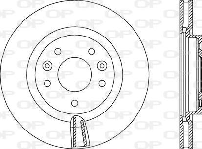 Open Parts BDA2727.20 - Bremžu diski ps1.lv