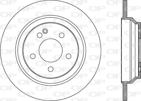 Open Parts BDA2778.10 - Bremžu diski ps1.lv