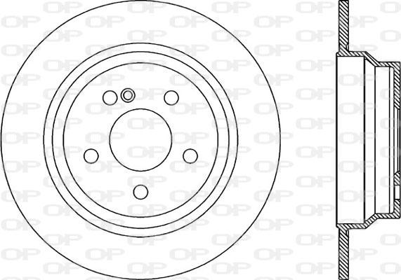 Open Parts BDR1995.10 - Bremžu diski ps1.lv