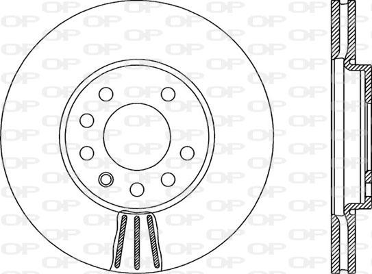 Open Parts BDR1991.20 - Bremžu diski ps1.lv