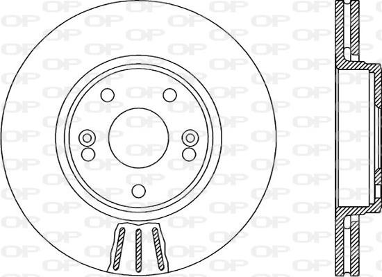 Open Parts BDR1958.20 - Bremžu diski ps1.lv